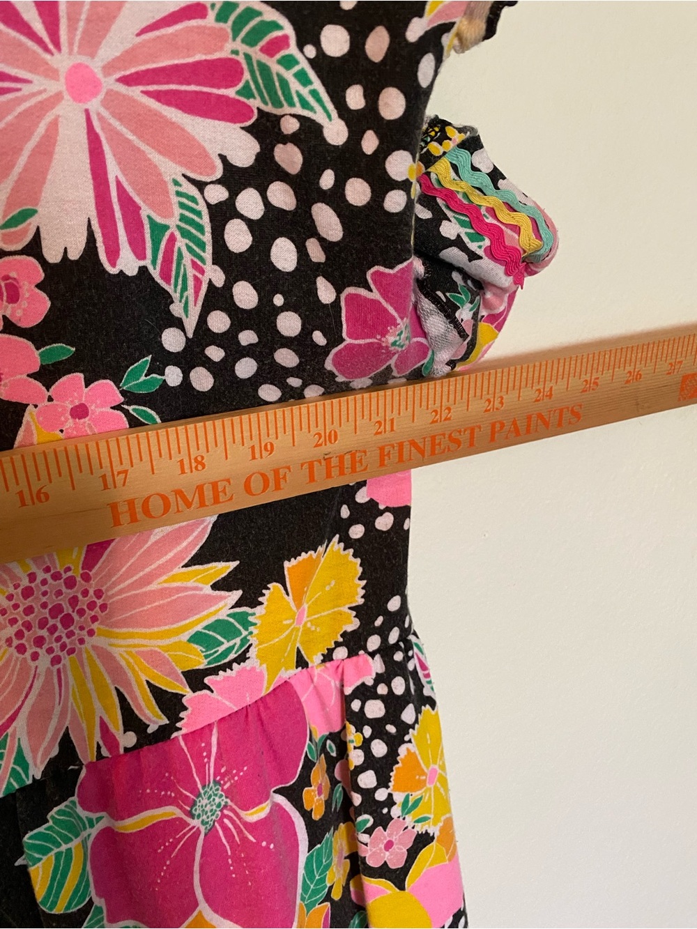 crown & ivy Pink, Yellow & Black Floral dress - Picture 4 of 7